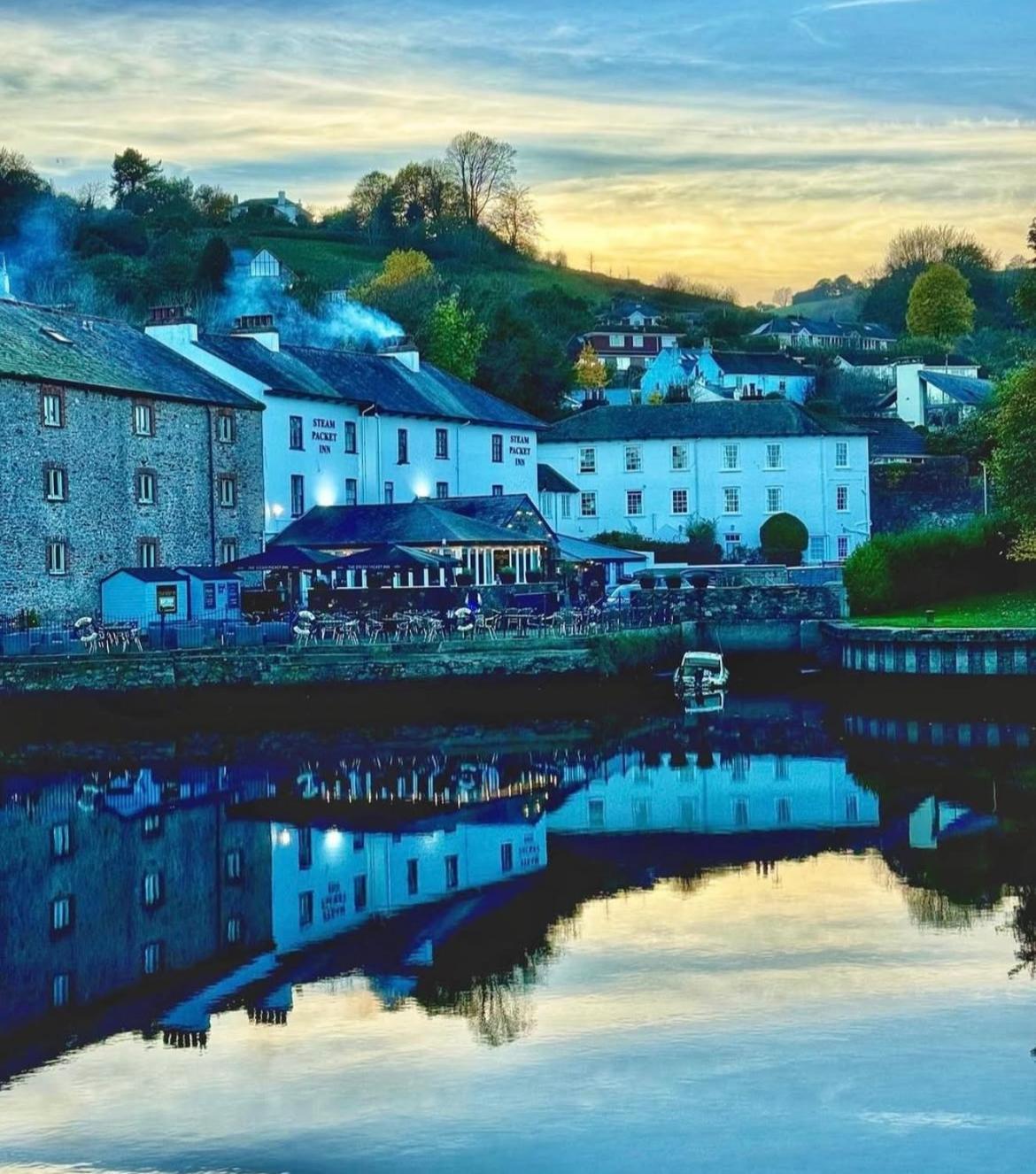 The Steam Packet Inn Totnes Eksteriør bilde